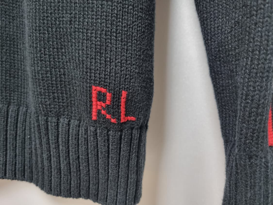 청소년 학생 보이즈 주니어 키즈 2022 폴로 QR인증 베어 니트 후드티 상품이미지4