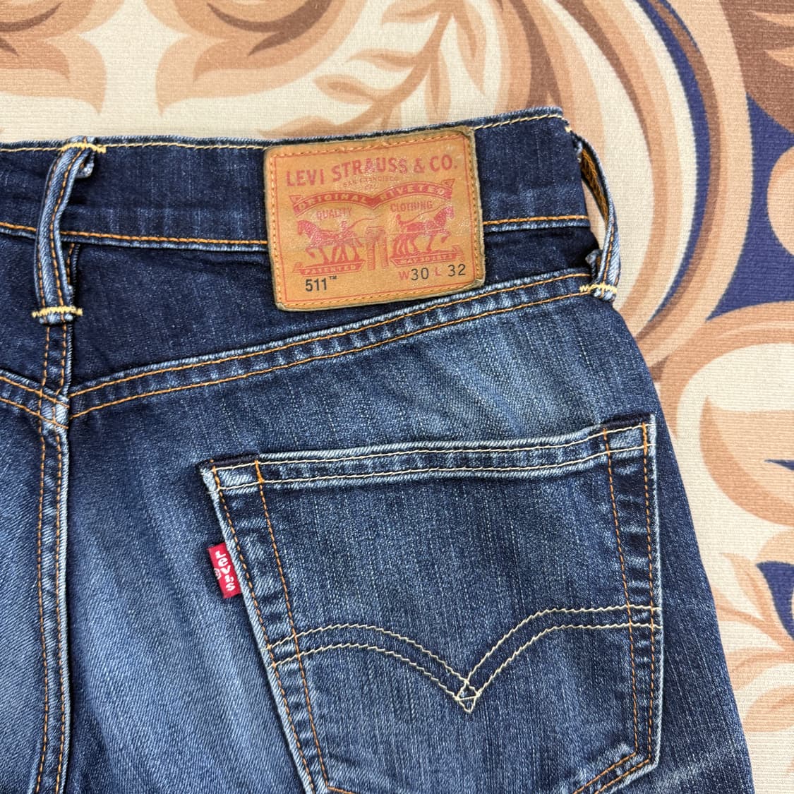 (30)리바이스 Levis 511 워싱 데님팬츠 상품이미지2