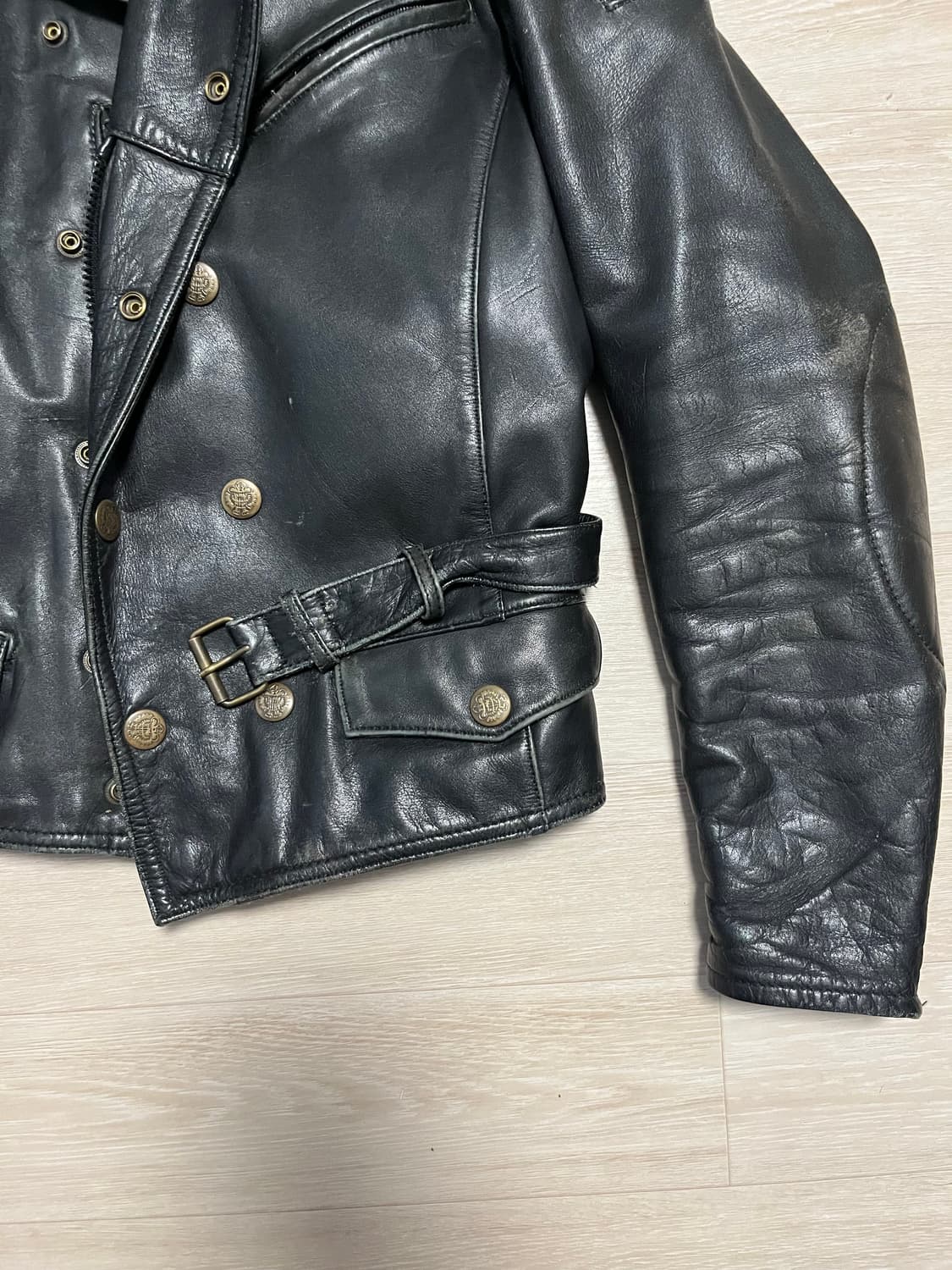 Echtes Leder jacket 상품이미지5