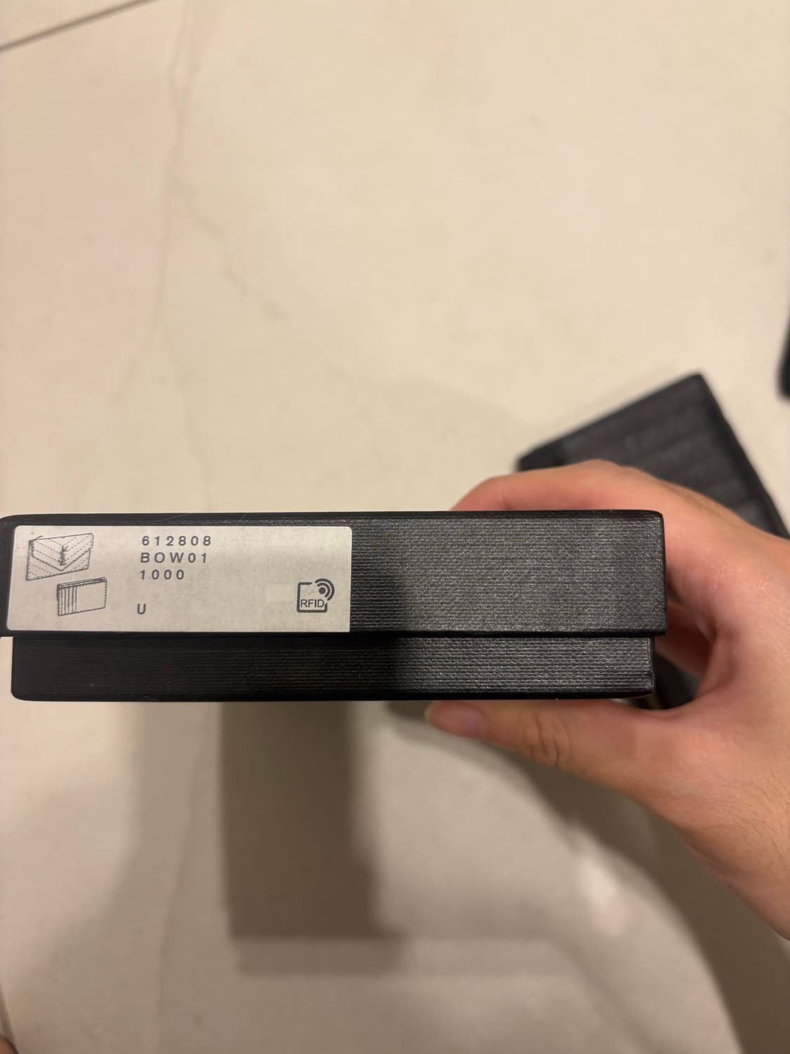 입생로랑 카드지갑 더스트백 박스 포함 상품이미지2