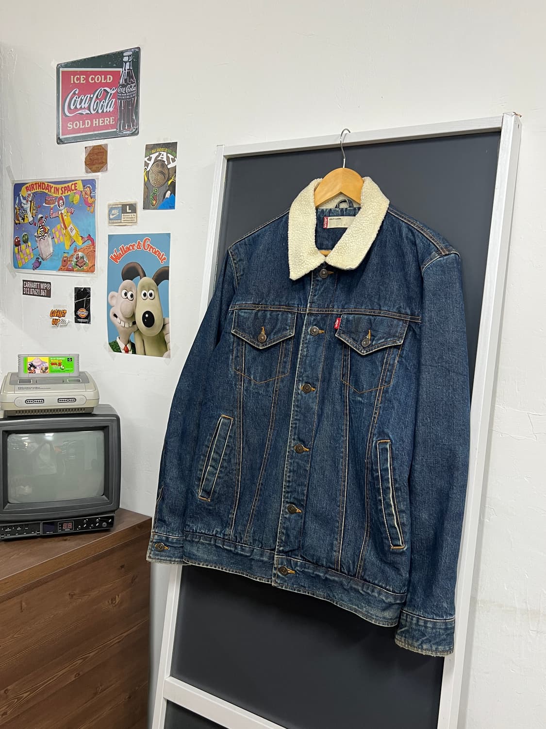 Levis 리바이스 쉐르파 데님 트러커 상품이미지1