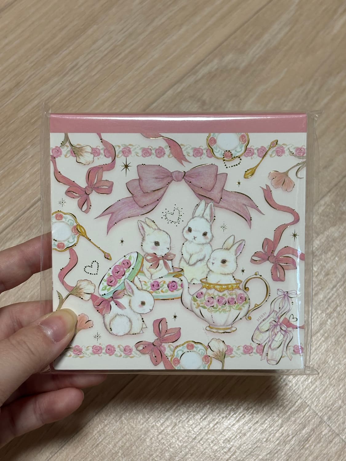 일본 토끼 떡메모지 지류 상품이미지1