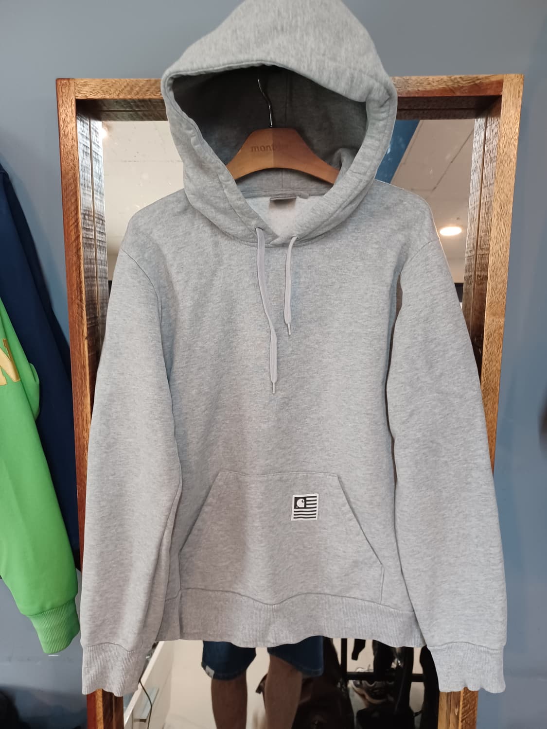 칼하트 빅백로고 기모 후드티 s 상품이미지1