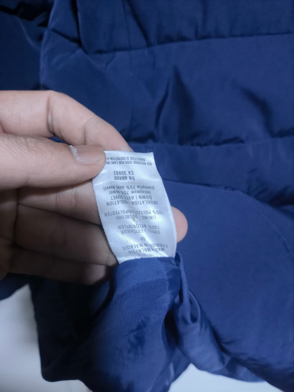 SP 띠어리 하이넥 경량패딩 상품이미지7