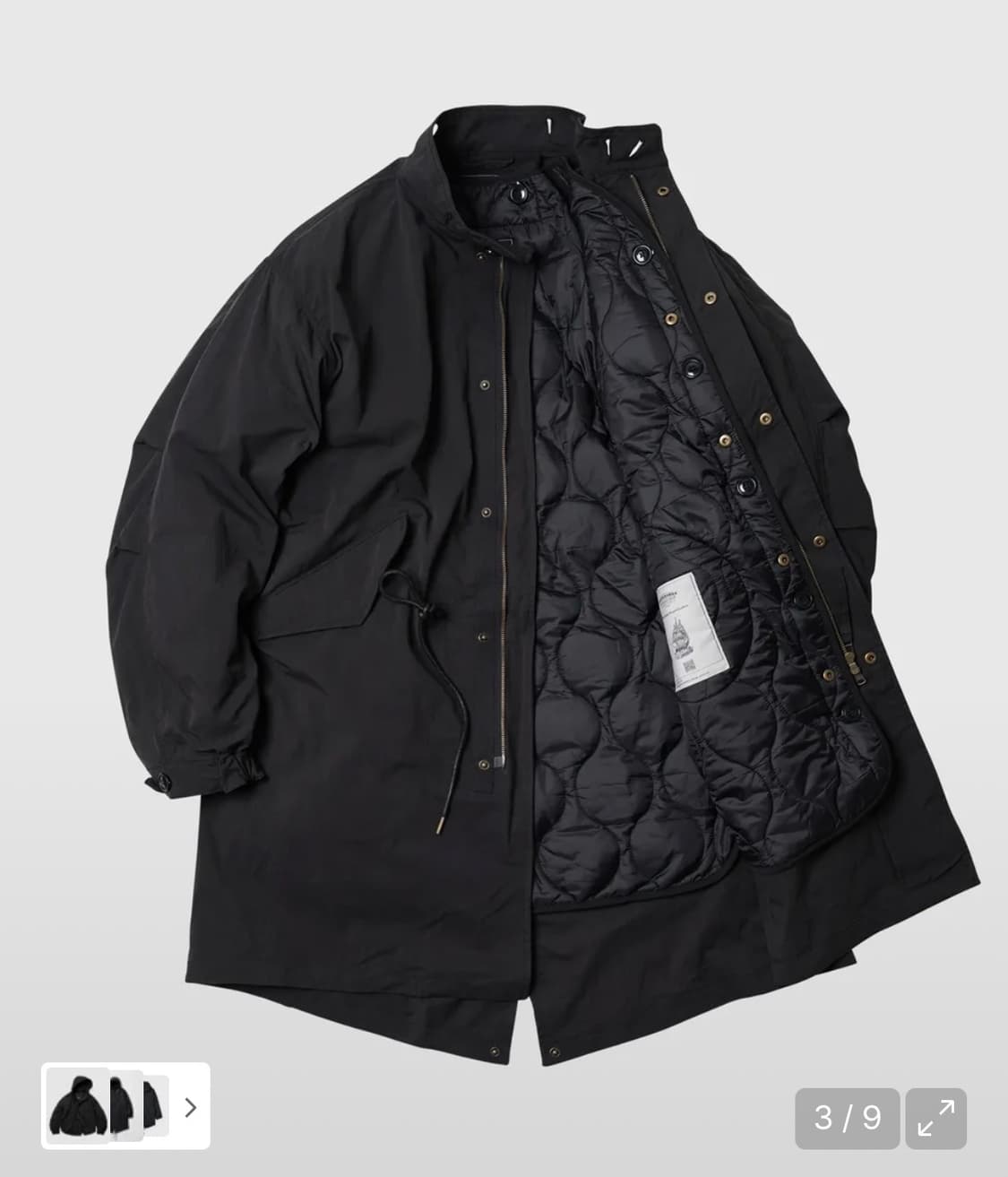 프리즘웍스 야상 상품이미지2