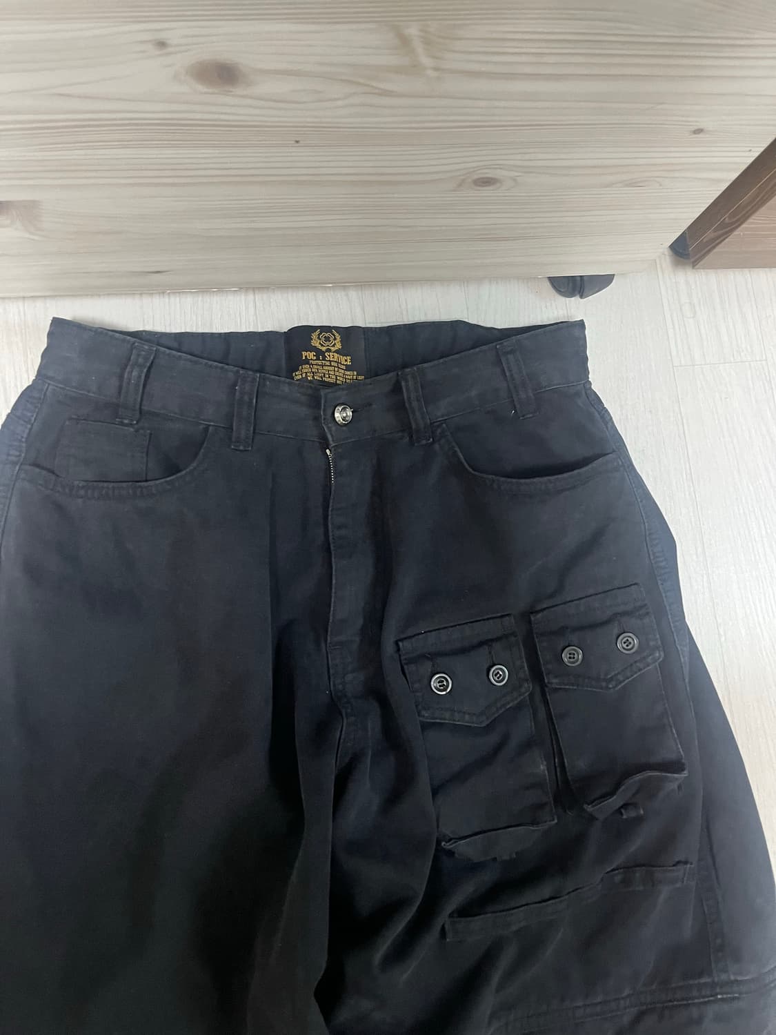 포그서비스 밀리터리 코튼 포켓팬츠 2사이즈 상품이미지3