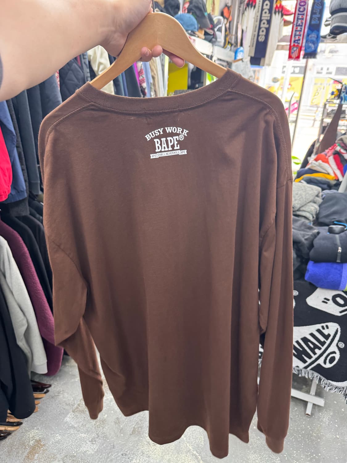 베이프 3xl 롱슬리브 상품이미지2