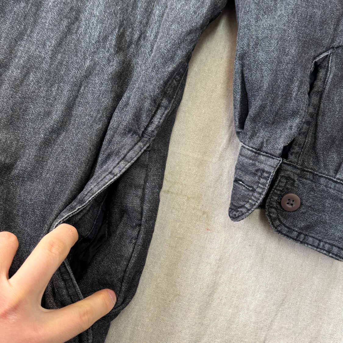 랭글러 보아털 셔츠 자켓 XL 상품이미지3