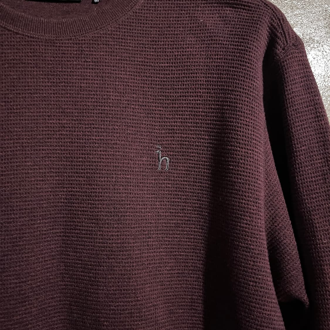 헤지스 와플 롱슬리브 상품이미지2