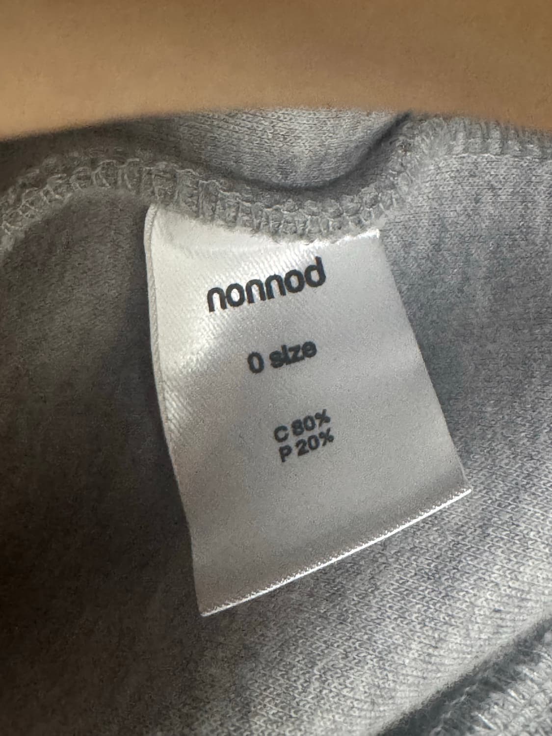 (0) 논노드 스쿠바 집 후드 그레이 상품이미지4