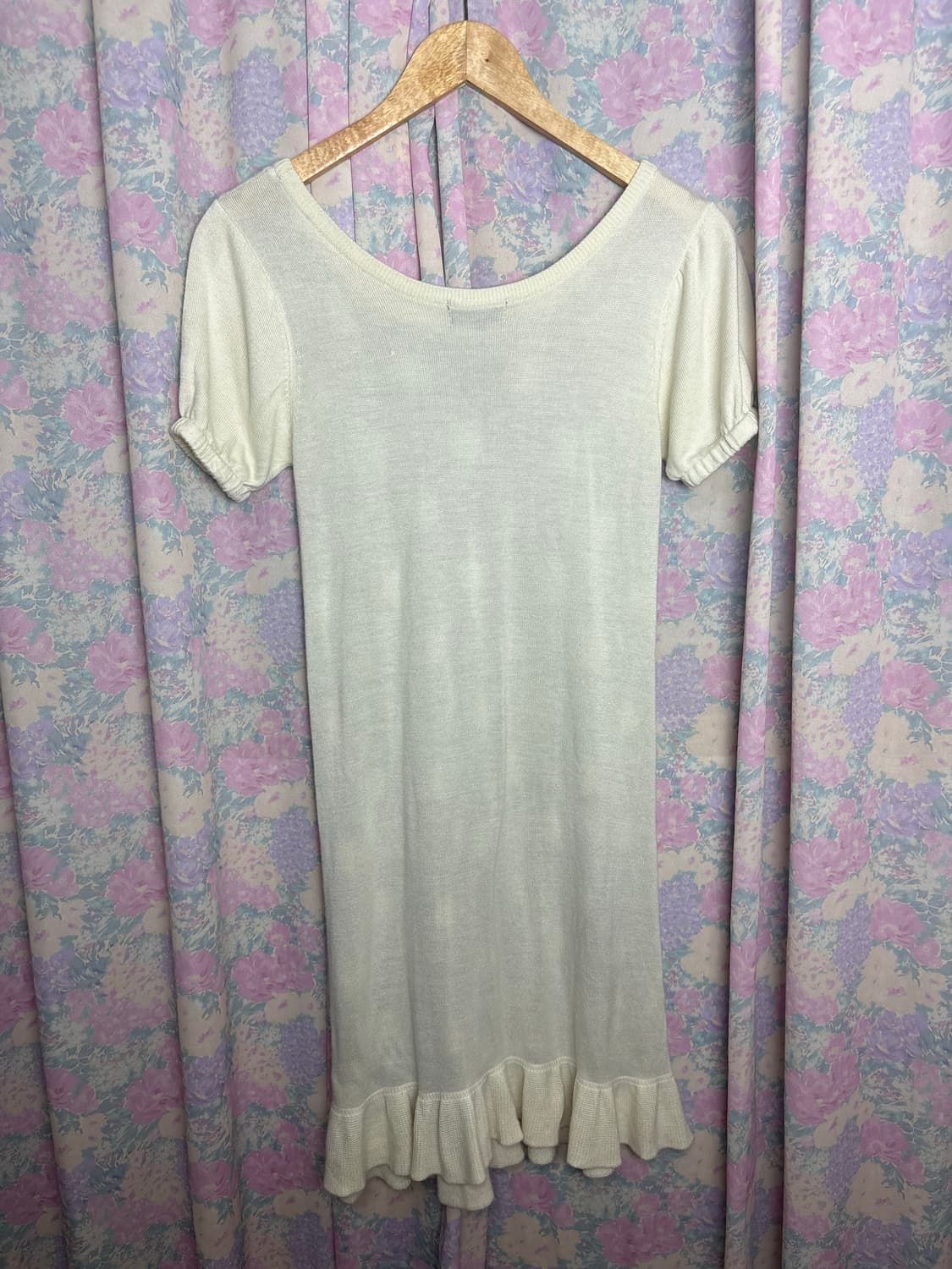 아이보리 도트 니트 원피스 상품이미지9