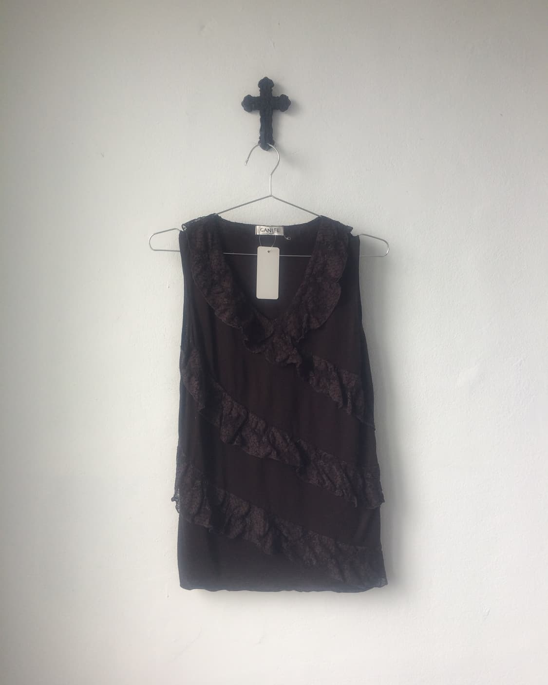 Lace point sleeveless 상품이미지2