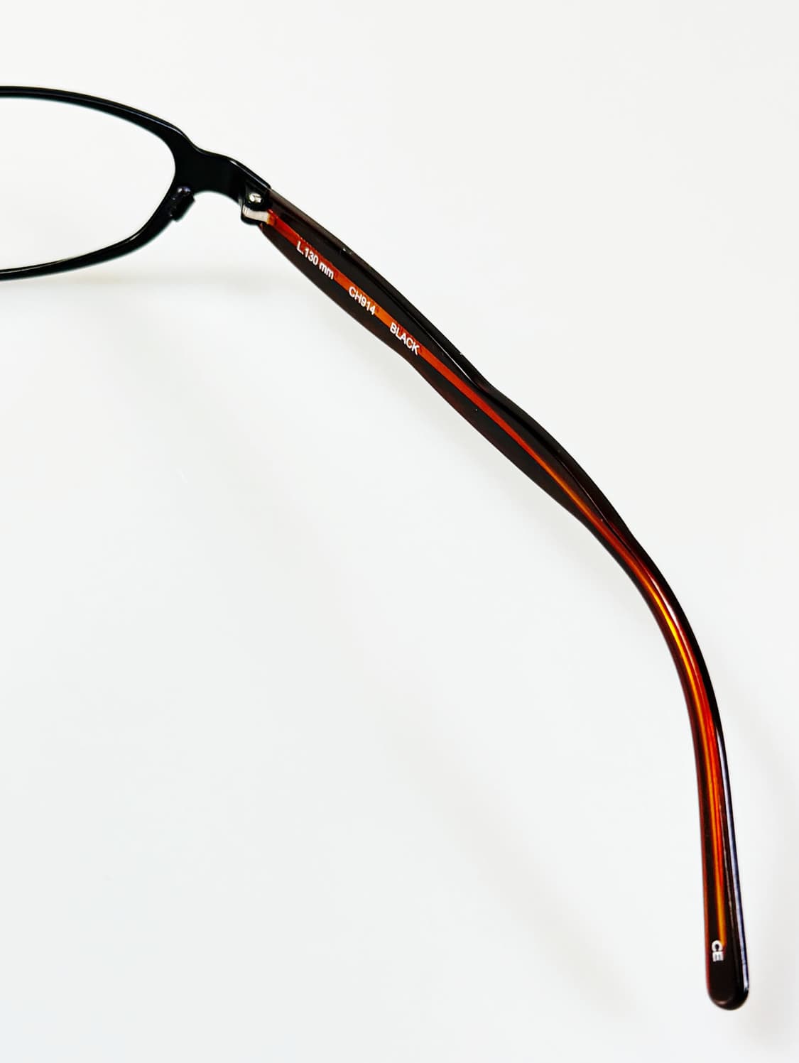 Cole Haan 블랙 슬림 오벌 프레임 빈티지 안경 상품이미지6