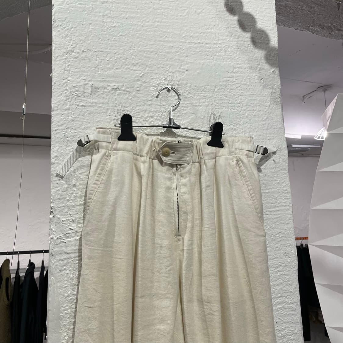 요지야마모토 트위스티드 팬츠 상품이미지2