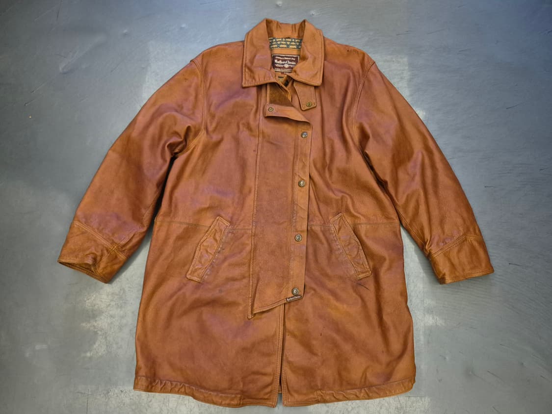 90s Marlboro classics duster cape coat 상품이미지3