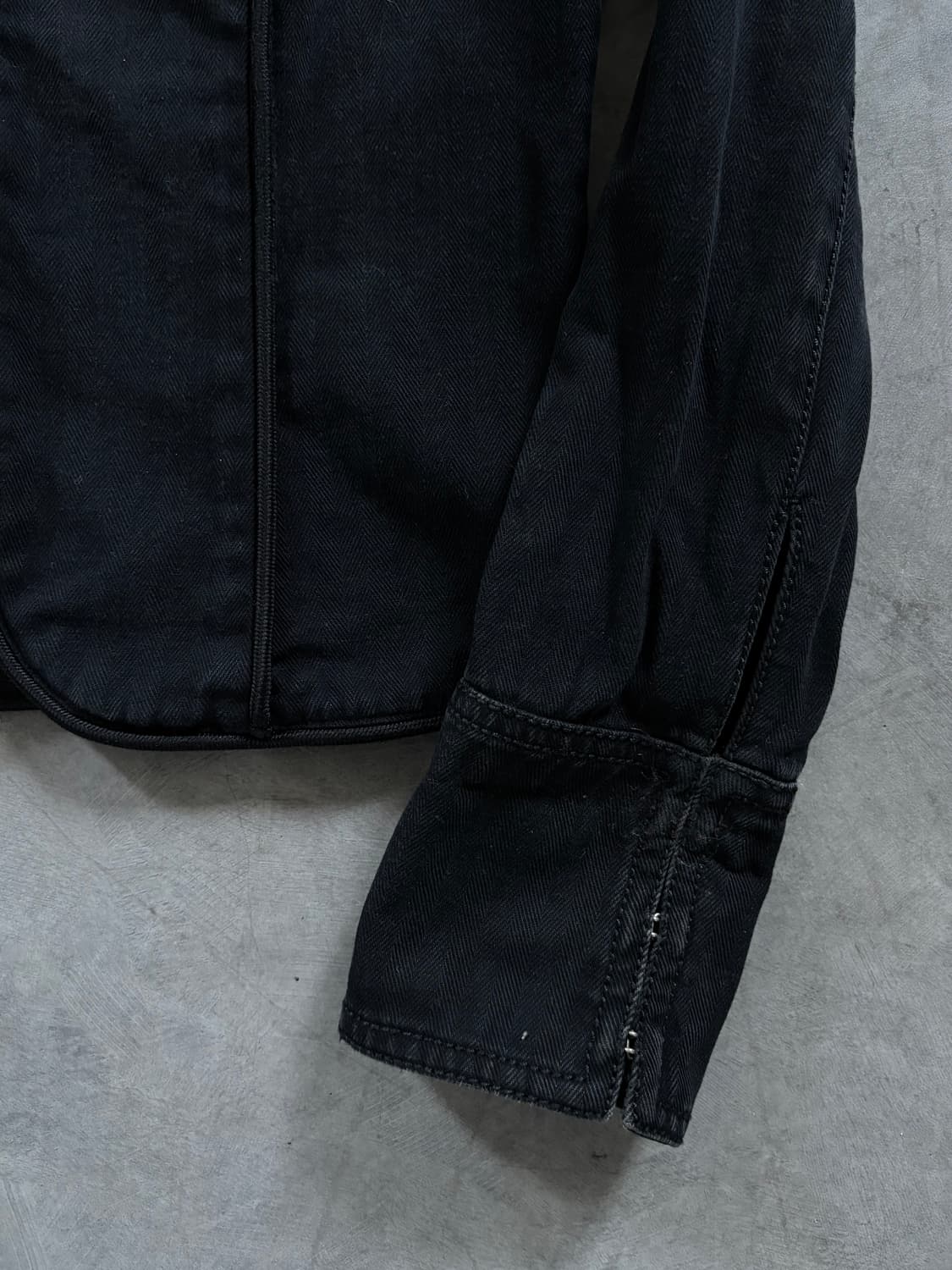 Armani Exchange 아르마니 익스체인지 블랙 데님 자켓 상품이미지6