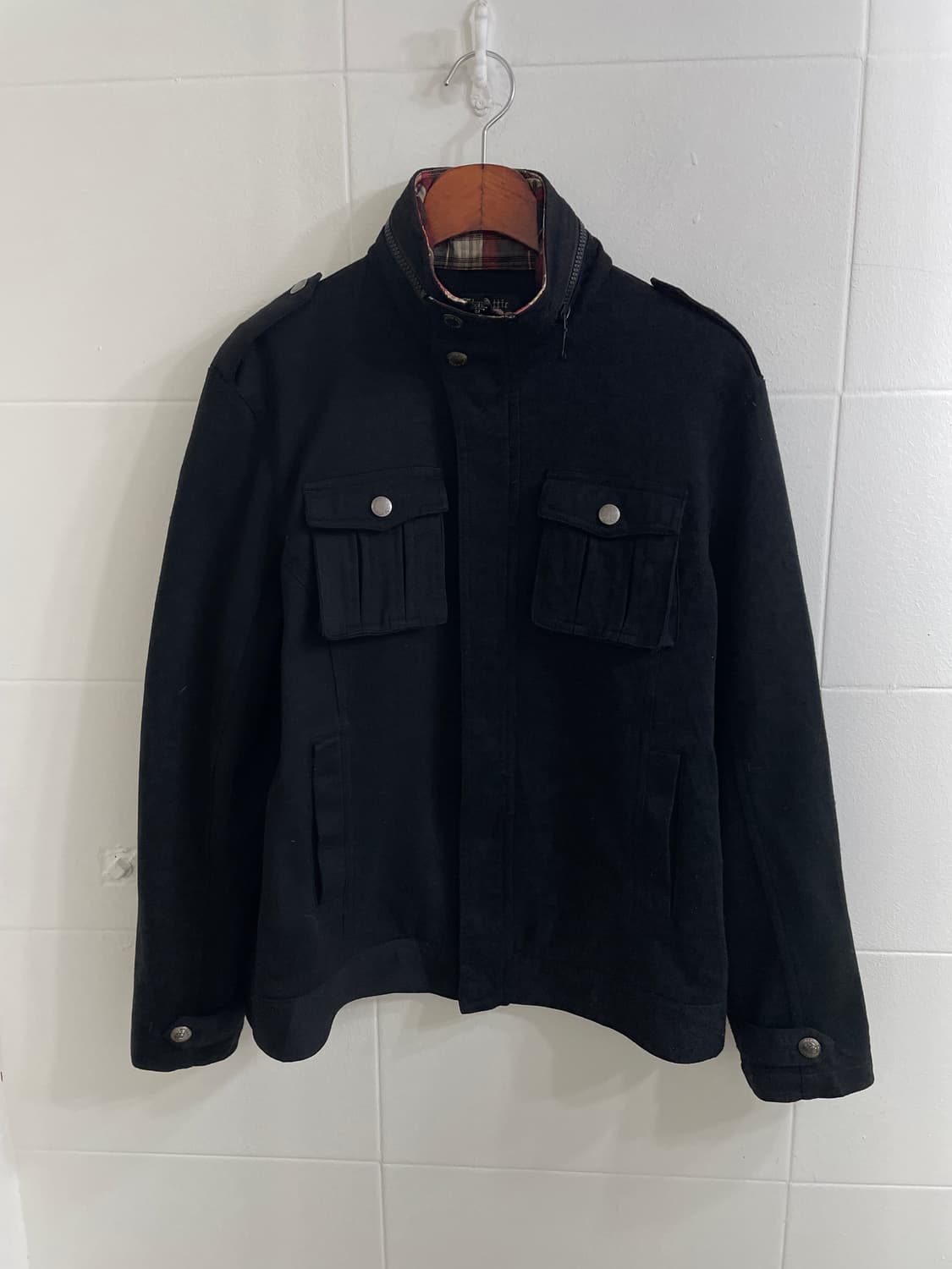 인더애틱 워크 자켓 데일리 그런지 펑크 힙 코디 세트 상품이미지4