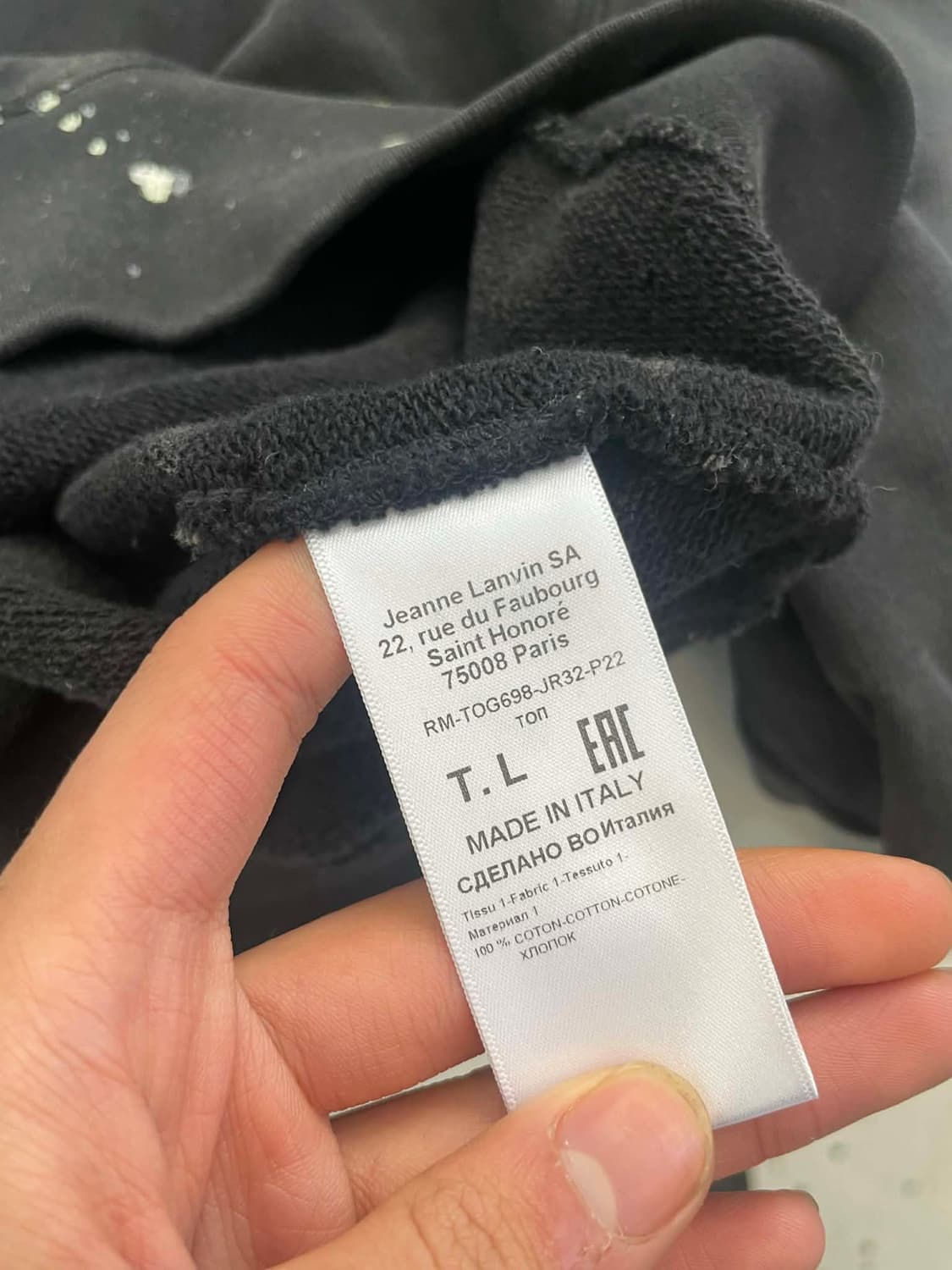 [L] 랑방 갤러리디파트먼트 후드티 상품이미지3