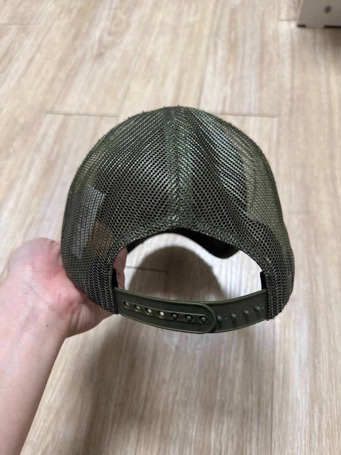 L) etce 카모 스컬 패치 메쉬캡 모자 상품이미지5