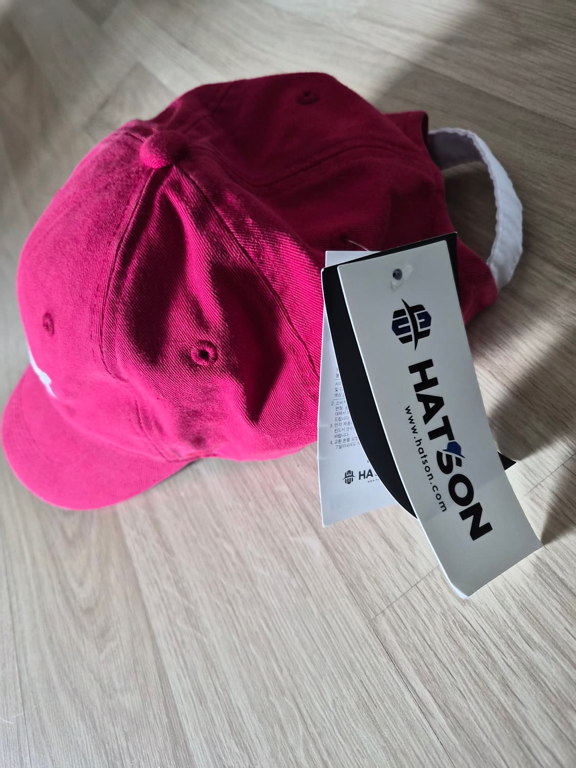 HATSON 햇츠온 상어 자수 볼캡 새상품 상품이미지3