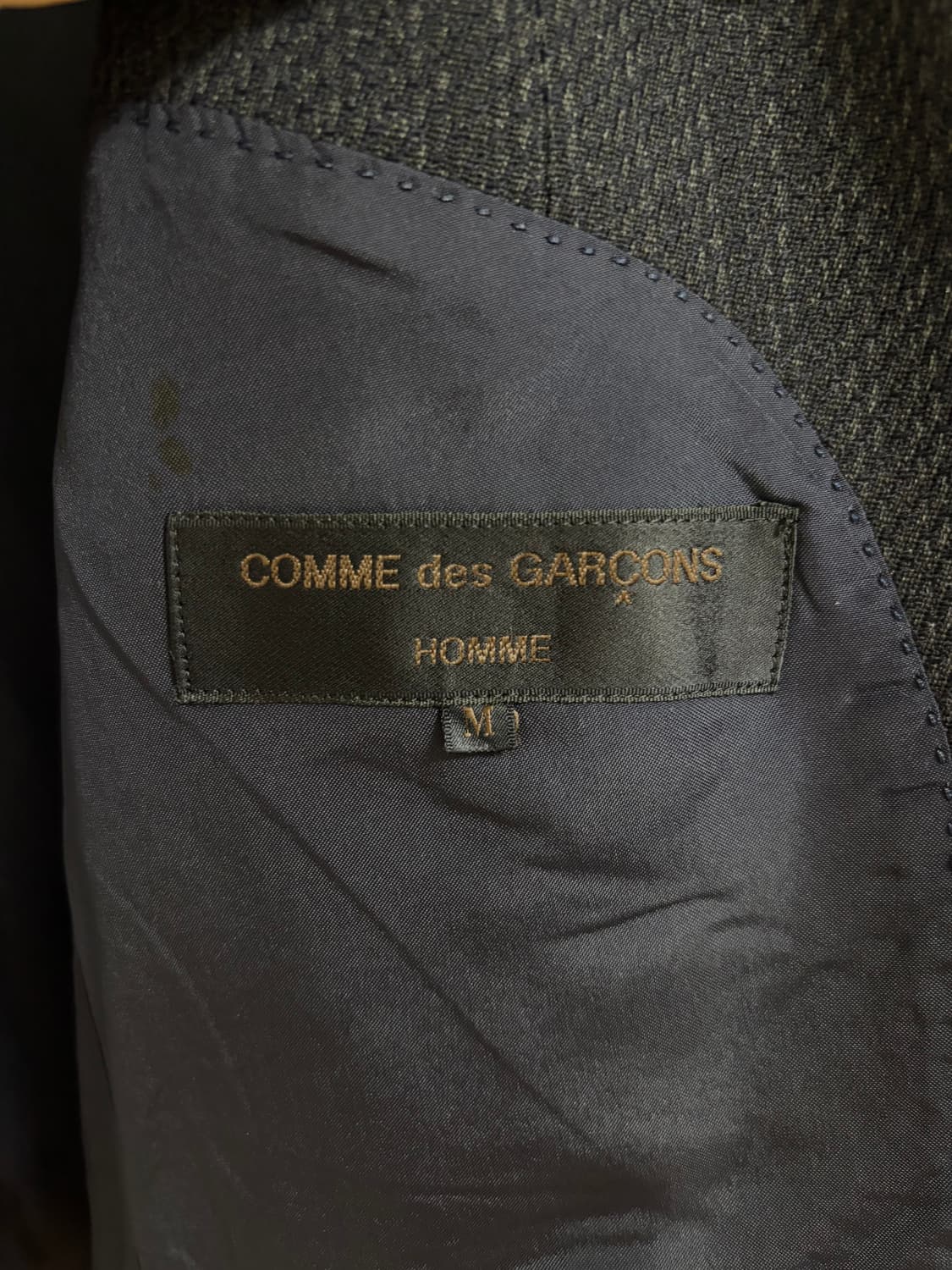 꼼데가르송 옴므 아카이브 울 블레이저 상품이미지3