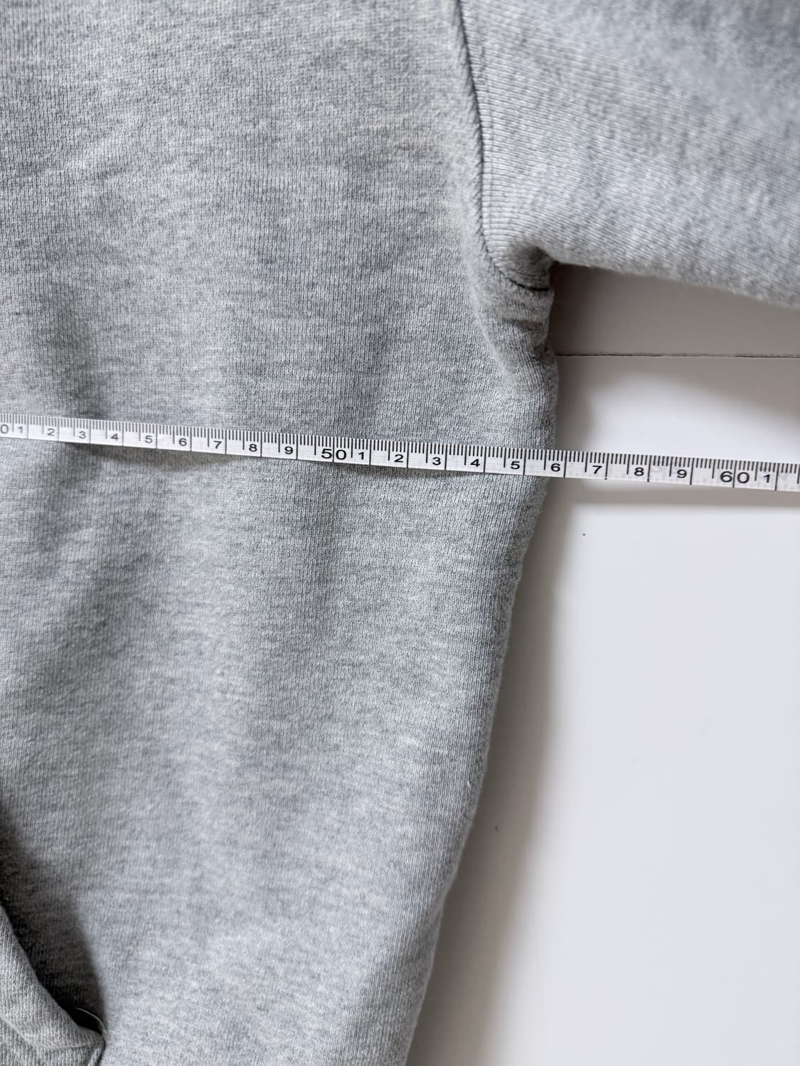 🤍 커버낫 C 로고 후드티 L 그레이 상품이미지6