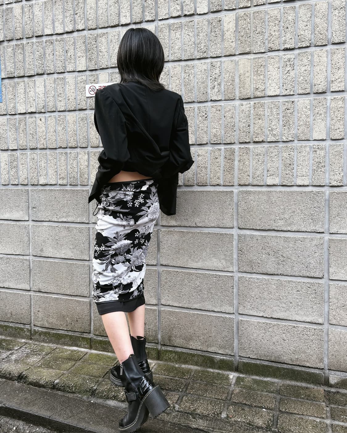 오즈온 아일렛 매쉬 오리엔탈 스커트 상품이미지4