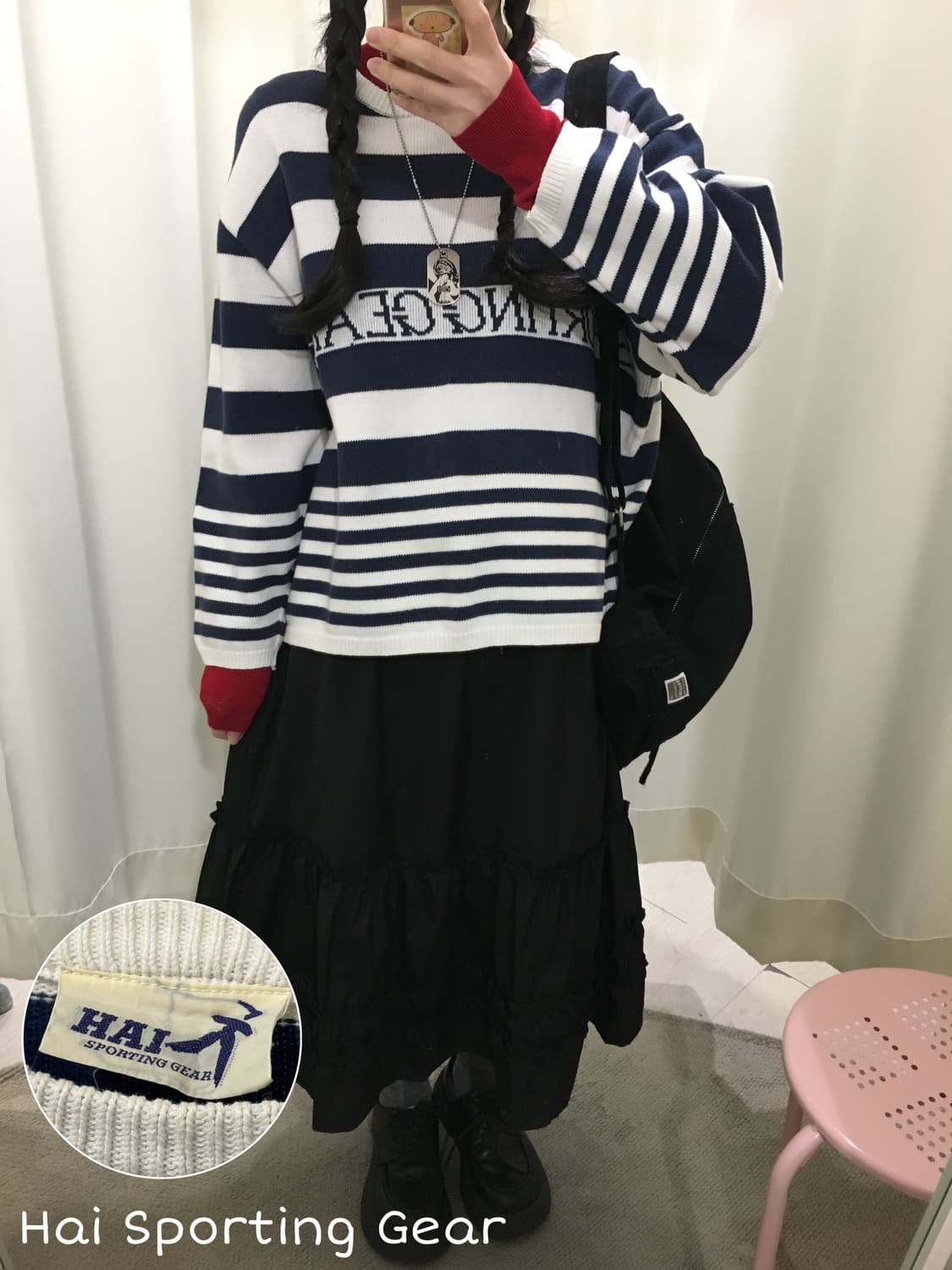 이세이마야케 스포팅기어 하이 코튼 니트 상품이미지1