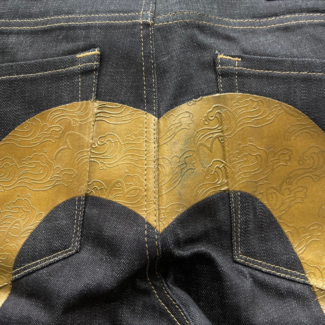 [30] EVISU INDIGO BIG LOGO PANTS 상품이미지3