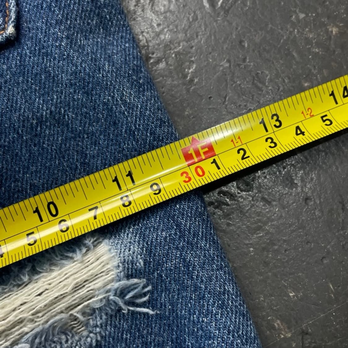 32 랭글러 데미지 워싱 데님팬츠 상품이미지6