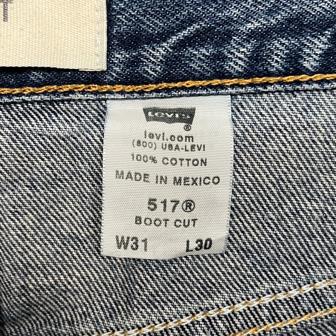 00‘s 리바이스 517 중청 상품이미지7