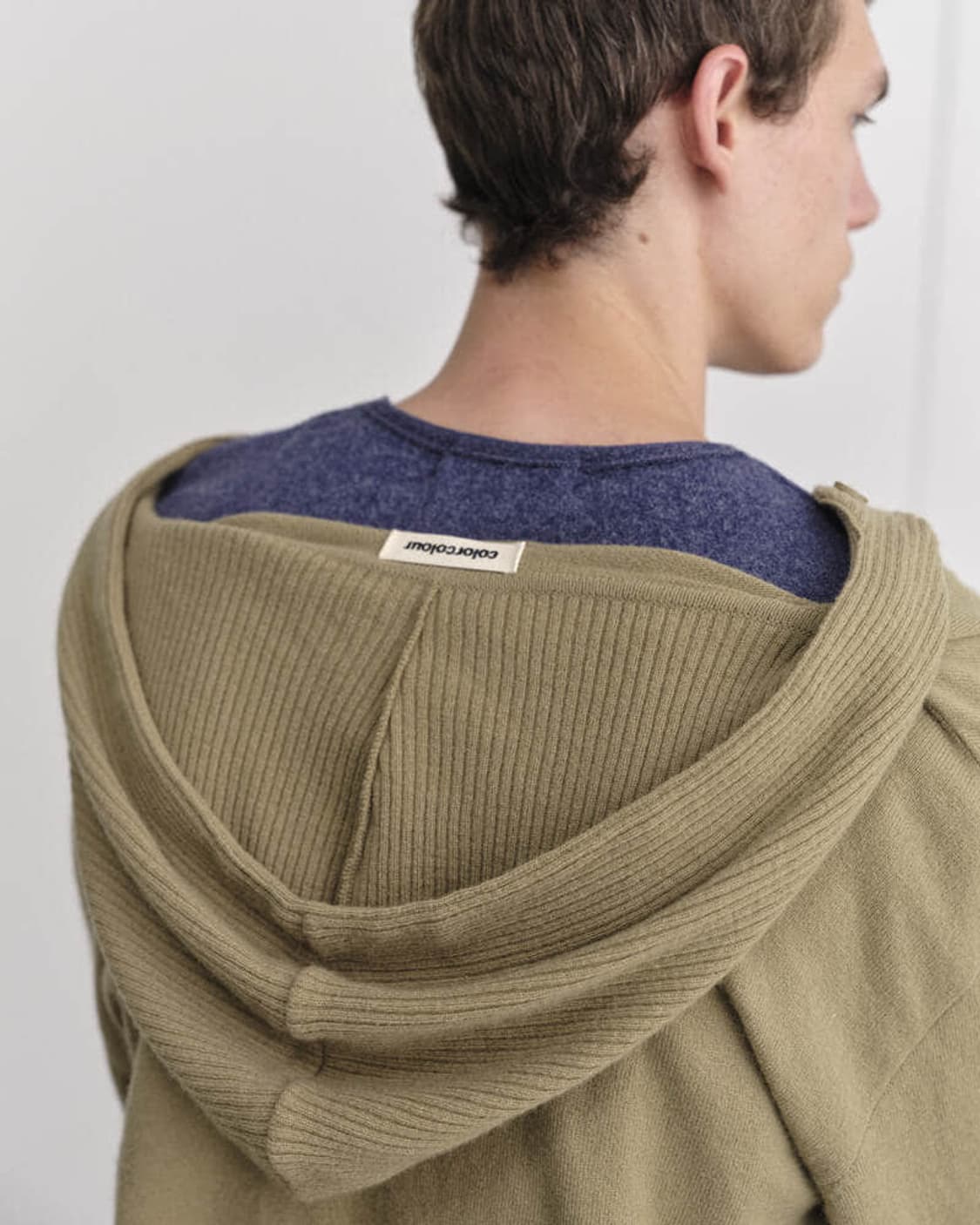 [구매] 컬러컬러 버튼 후디 올리브 s,m 상품이미지1