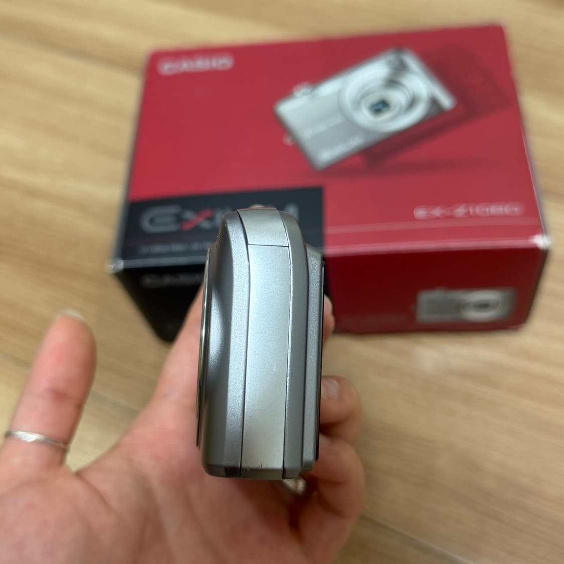 풀박스❤️ 민트급! CASIO 카시오 엑슬림 exilim z1080 실버 상품이미지5