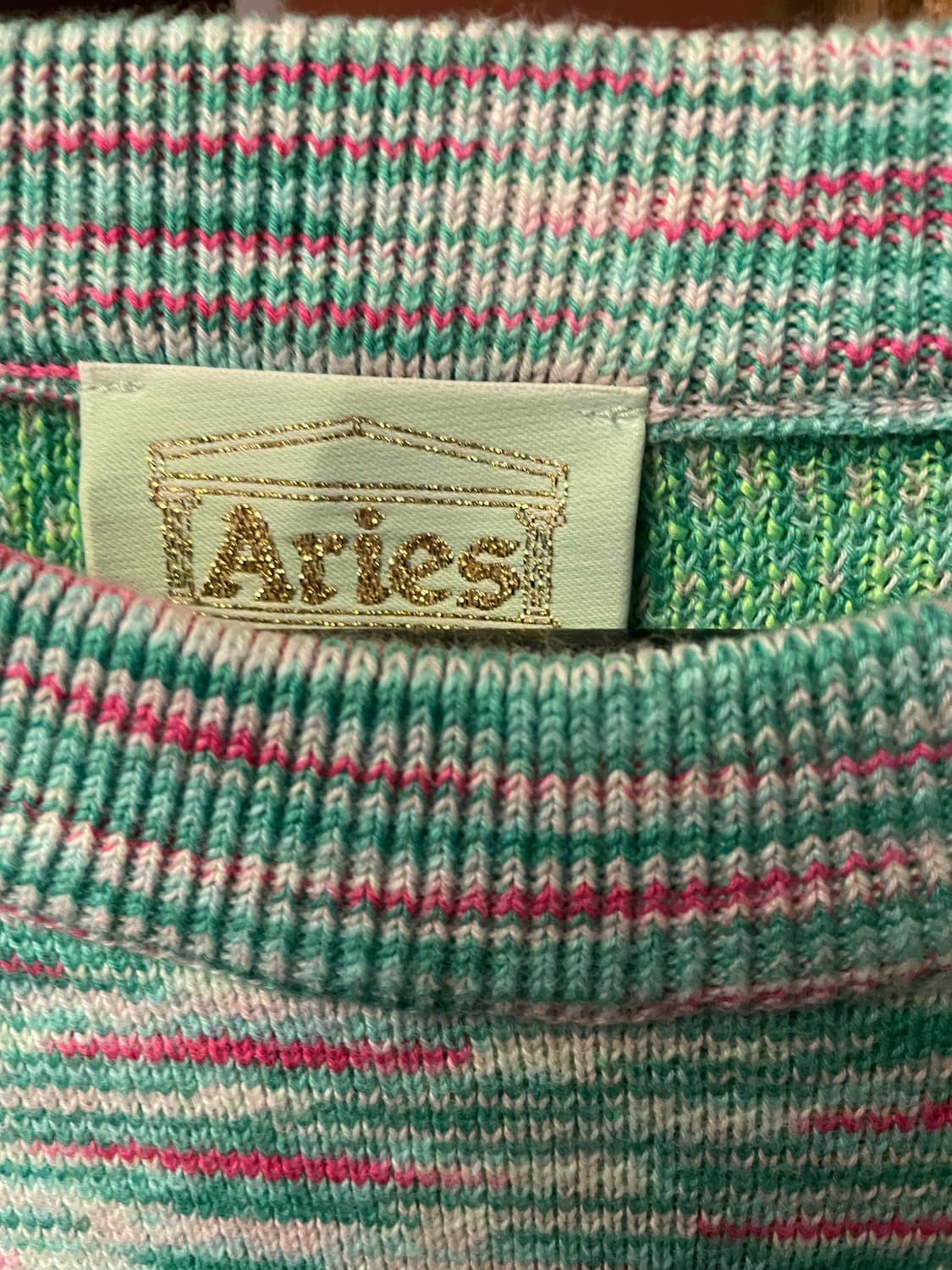 Aries 애리즈 멀티컬러 니트스웨터 상품이미지2