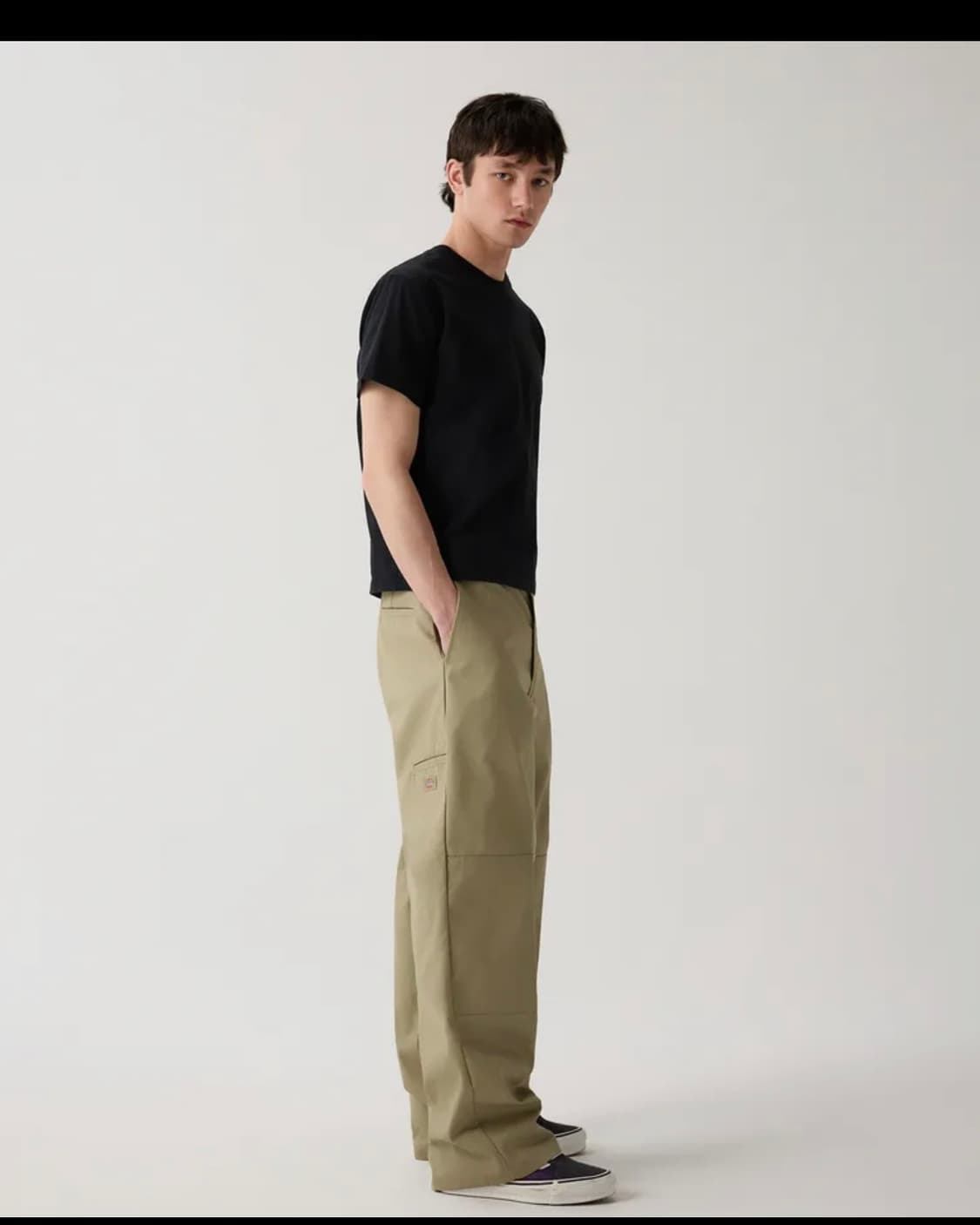 더블니 85283 루즈핏 워크팬츠 Khaki 33 상품이미지3