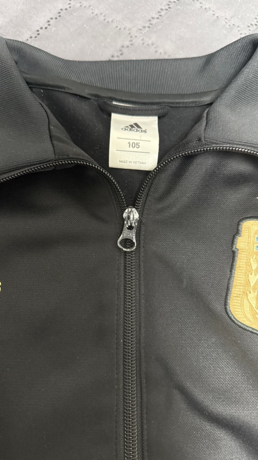 아르헨티나 국대 검골 검금 트랙탑 져지 상품이미지2