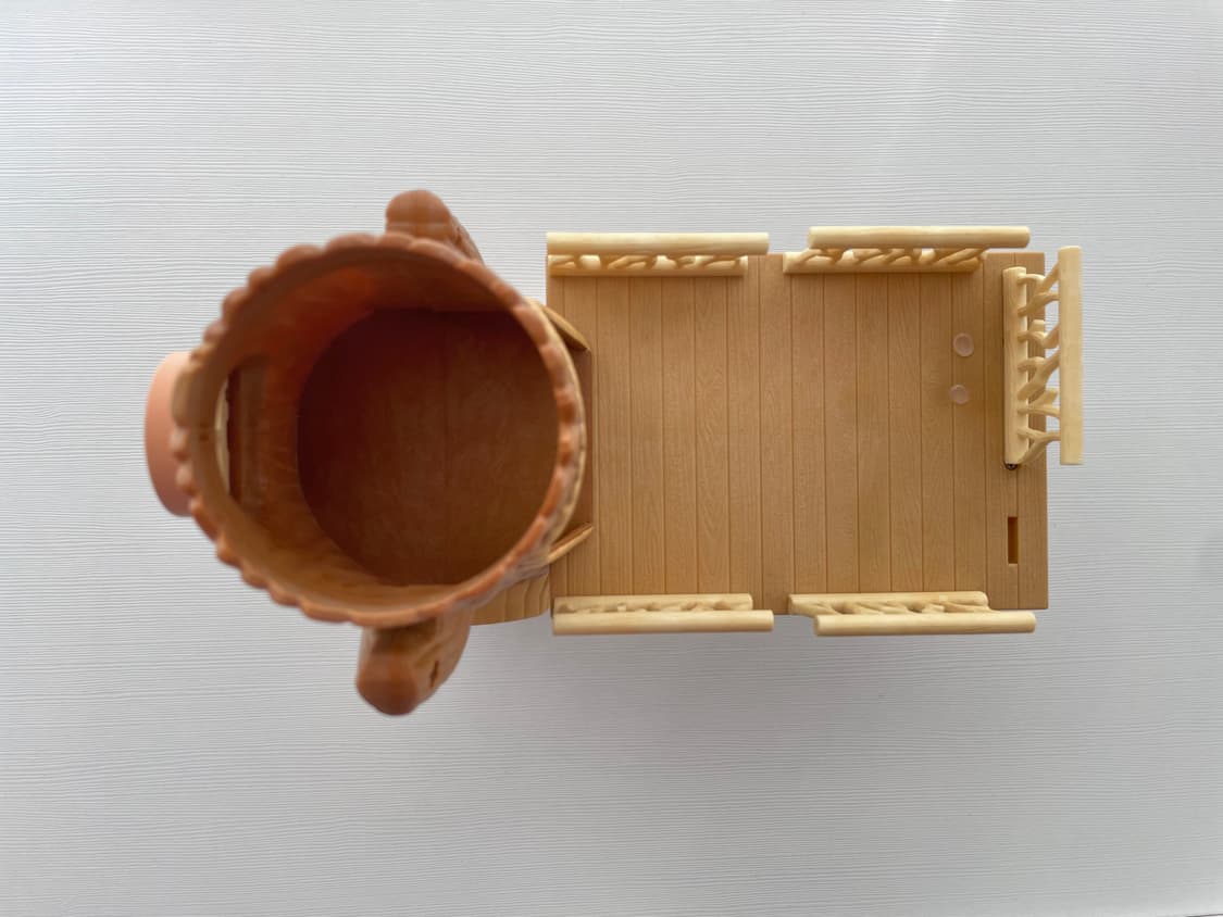 희귀 실바니안 올드 숲속의 학교 통나무 세트 상품이미지10