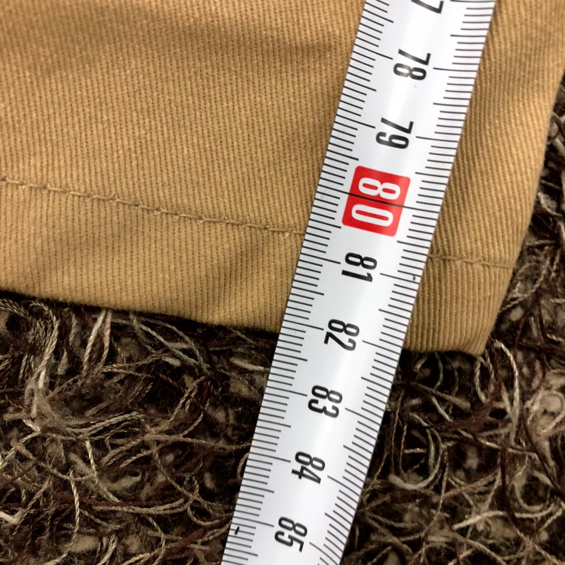  3 칩먼데이 베이지 면바지 32 상품이미지10