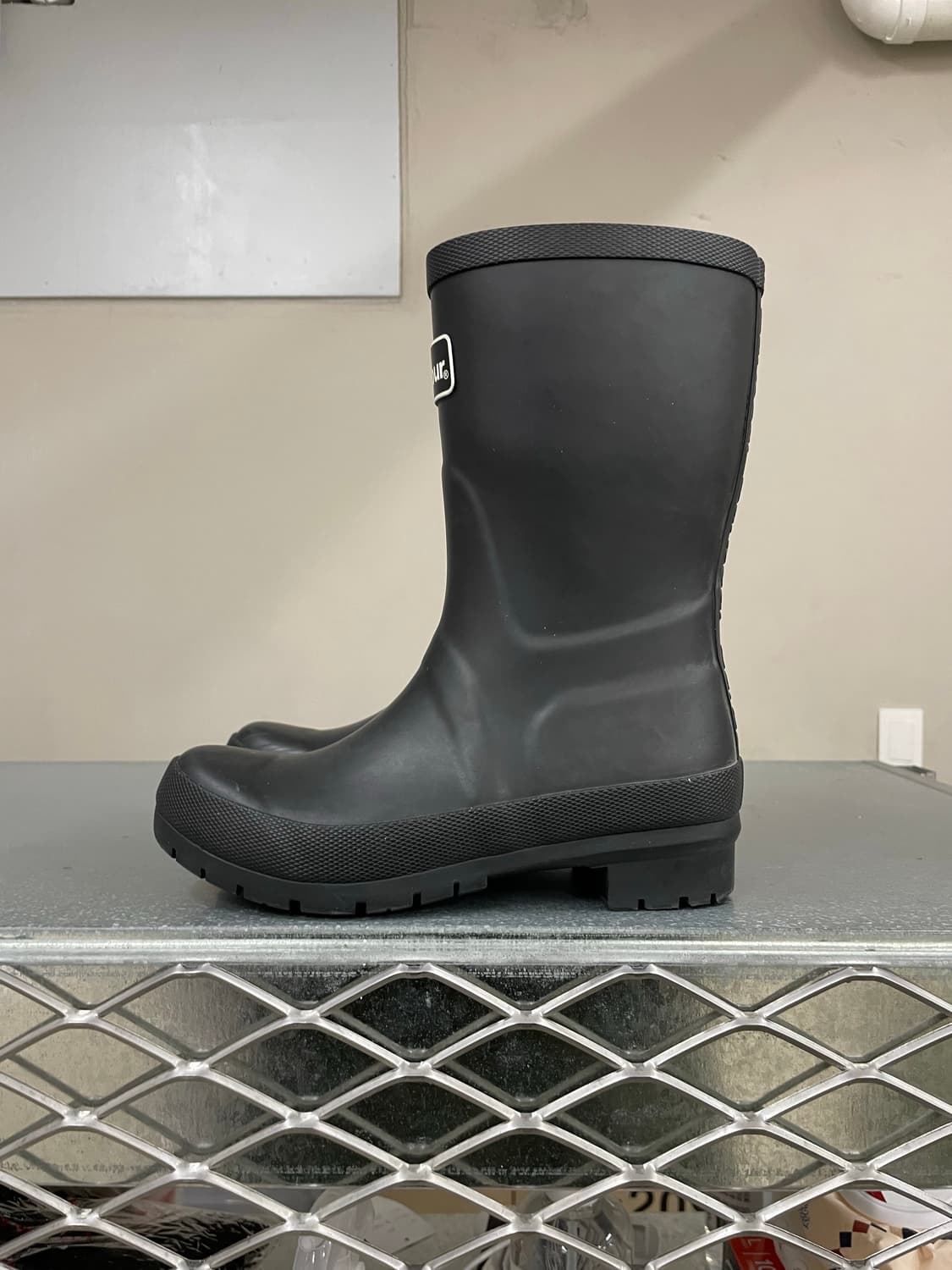 바버 밴버리 레인부츠 블랙 uk3 상품이미지1