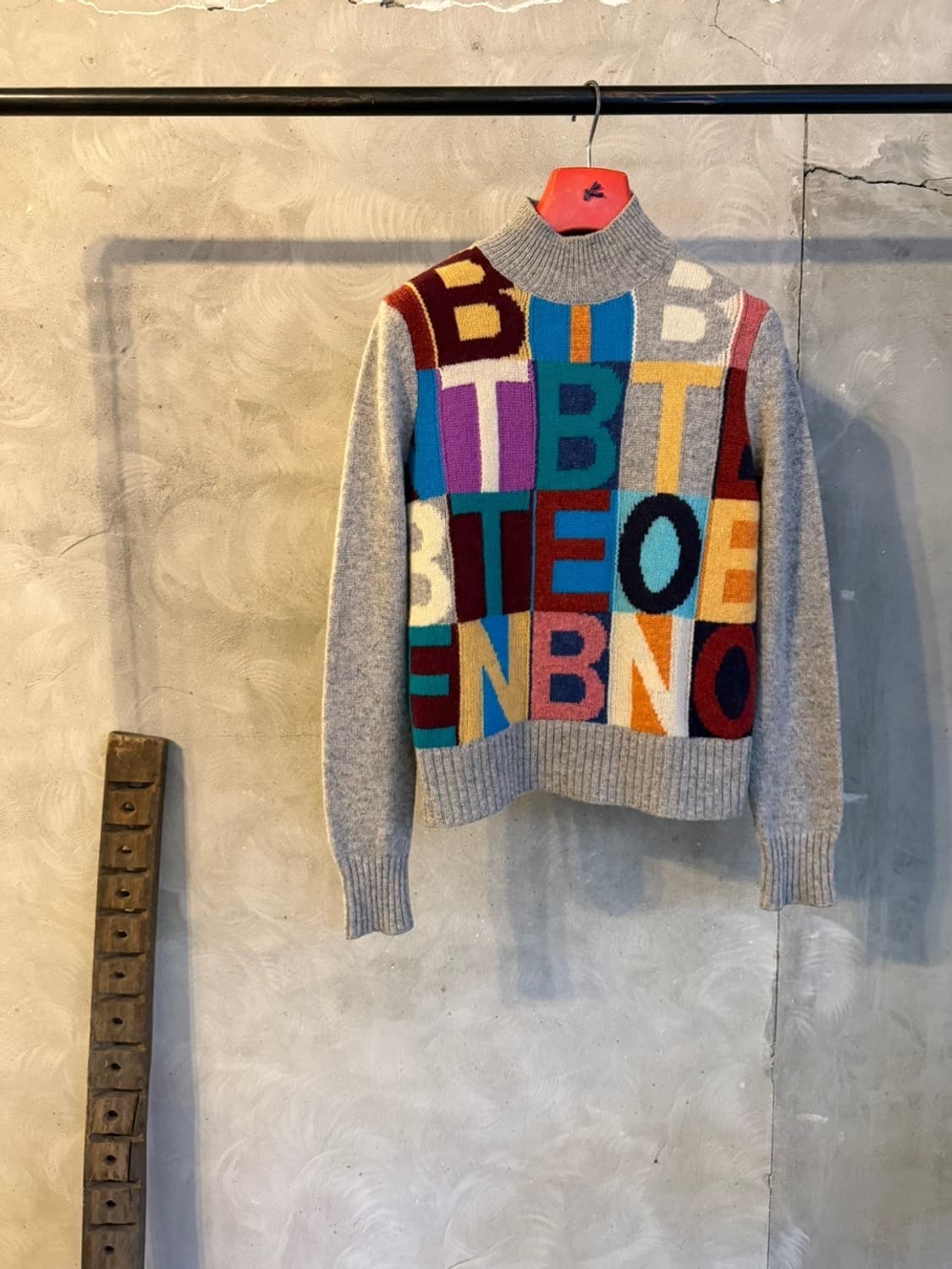 베네통 모호크넥 램스울니트 여성55 상품이미지10