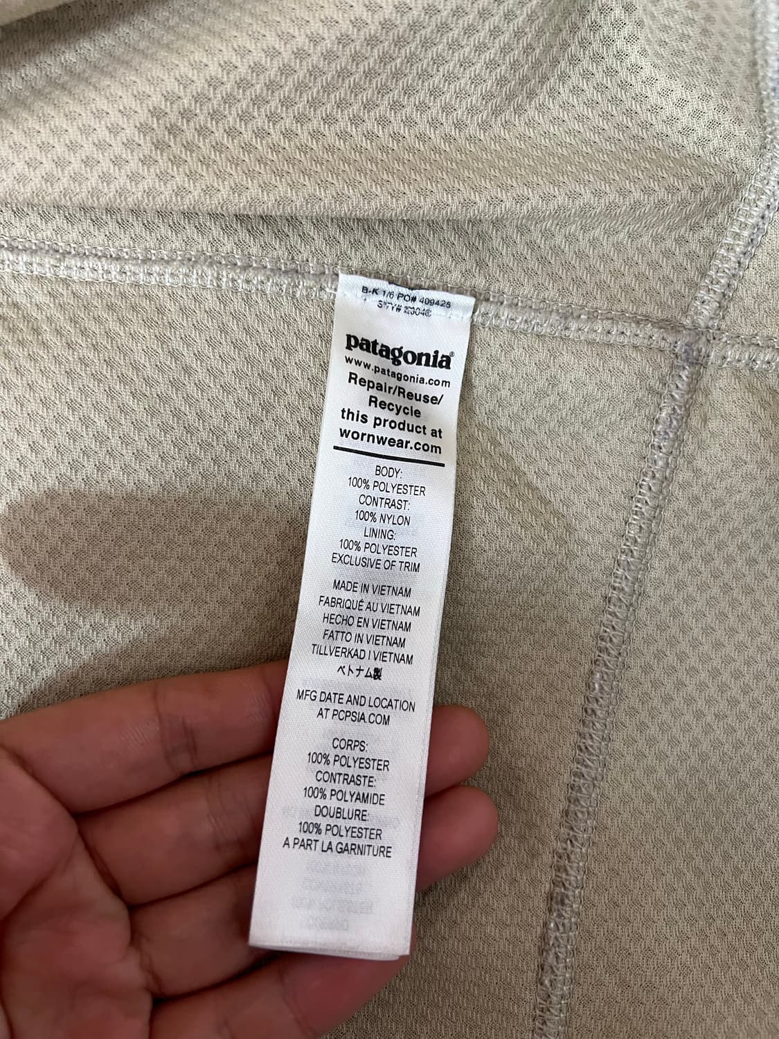 파타고니아 클래식 레트로X 베스트 내츄럴 L 상품이미지3