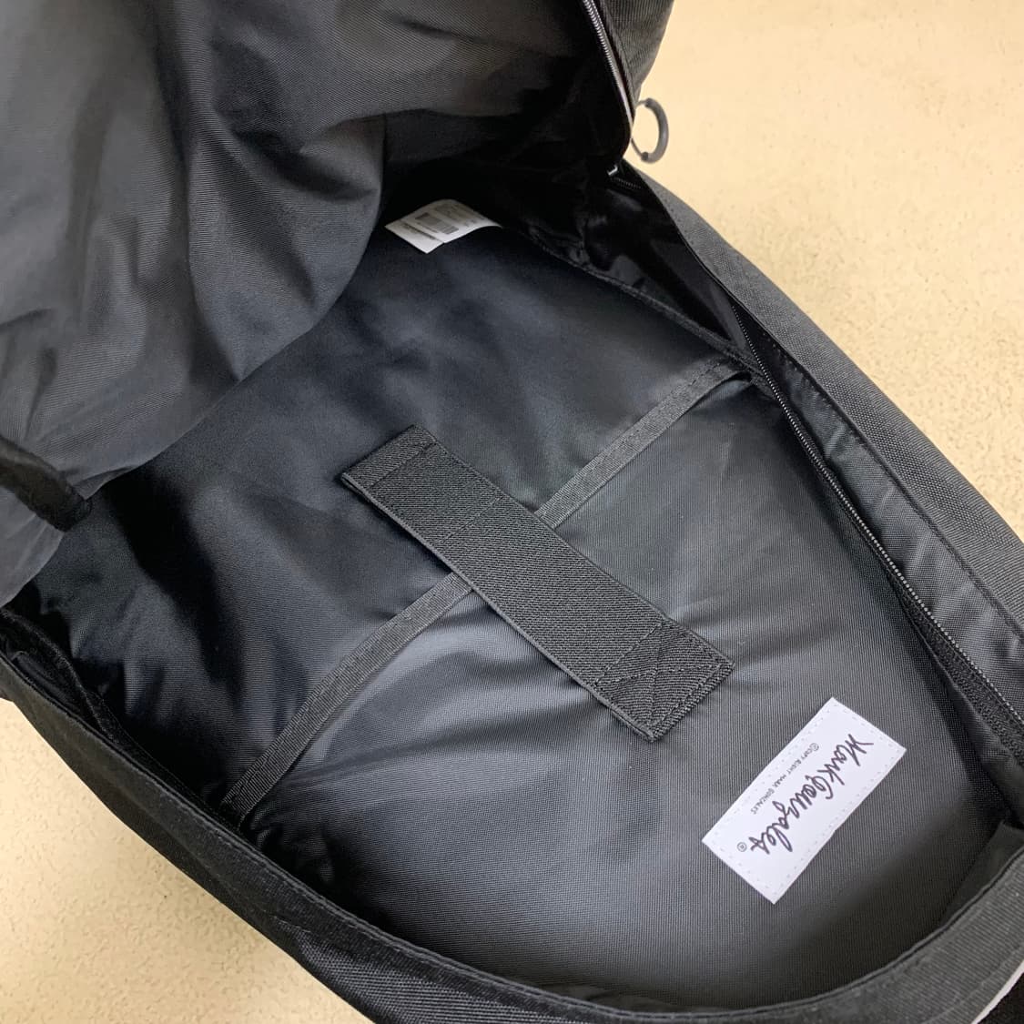 마크곤잘레스 메쉬 스트링 백팩(블랙) 학생백팩 남자백팩 여자백팩 상품이미지6