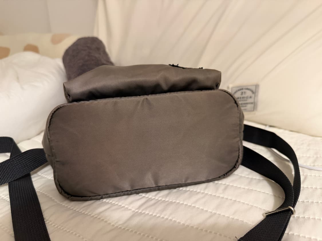 요시다포터 벌룬삭 복조리백 실버 상품이미지3