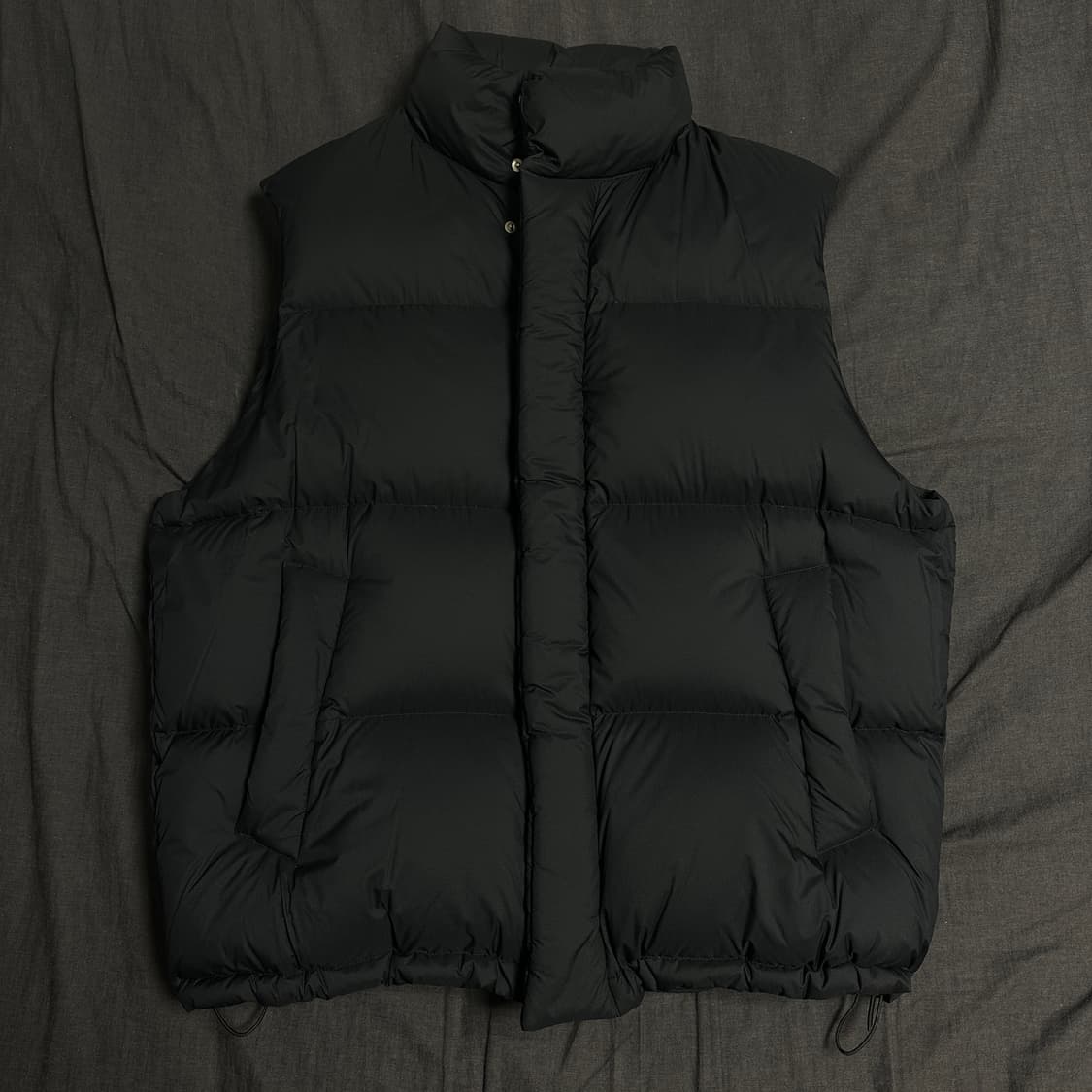 [4] AURALEE 오라리 슈퍼 라이트 나일론 립스탑 다운 베스트 상품이미지9