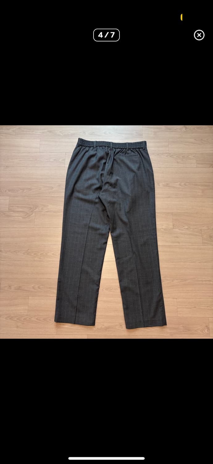 L) 424 on fairfax 424 스트라이프 울 트라우저 상품이미지4