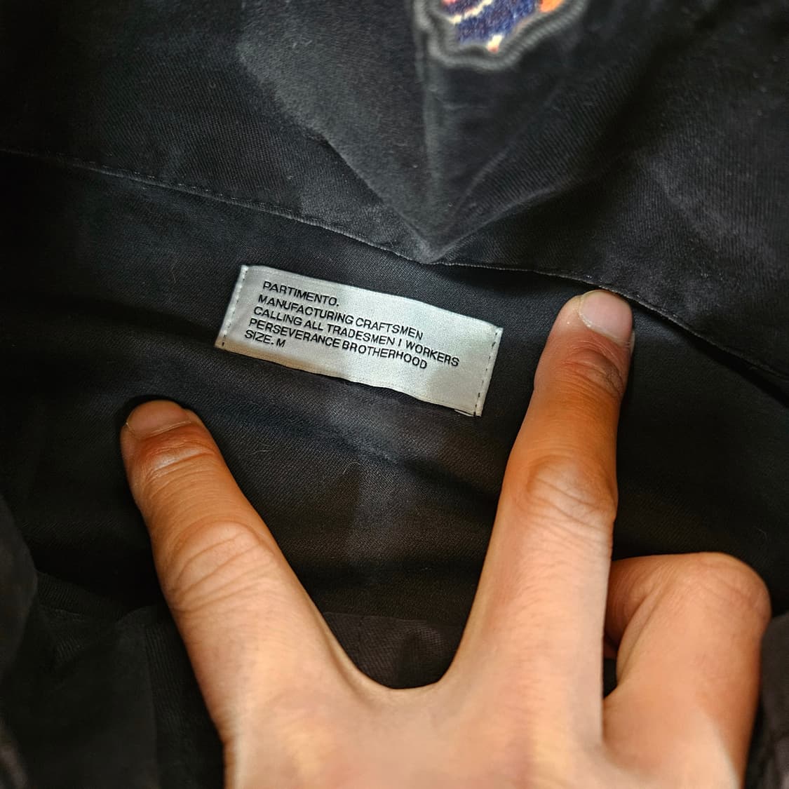 파르티맨토 유틸리티 빈티지 야상 자켓 M size 상품이미지5