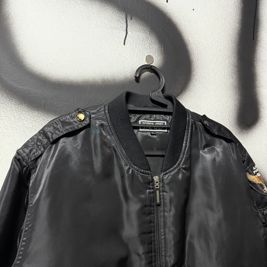 T-Buc US Air force 패치 ma-1 플라이트 봄버 자켓 상품이미지3