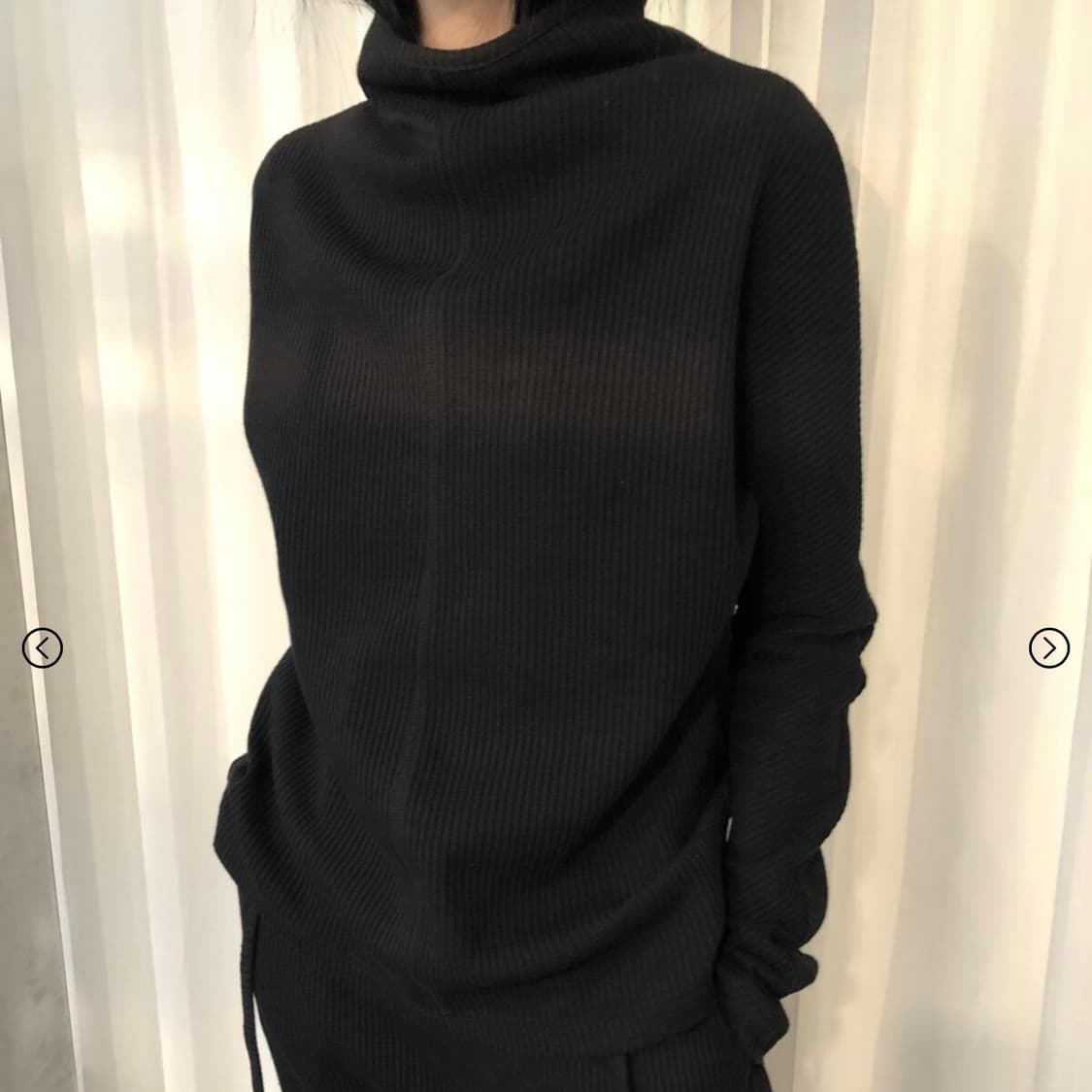 지초이 컴포트 24-001 WAFFLE LONG SLEEVE 3사이즈 상품이미지1