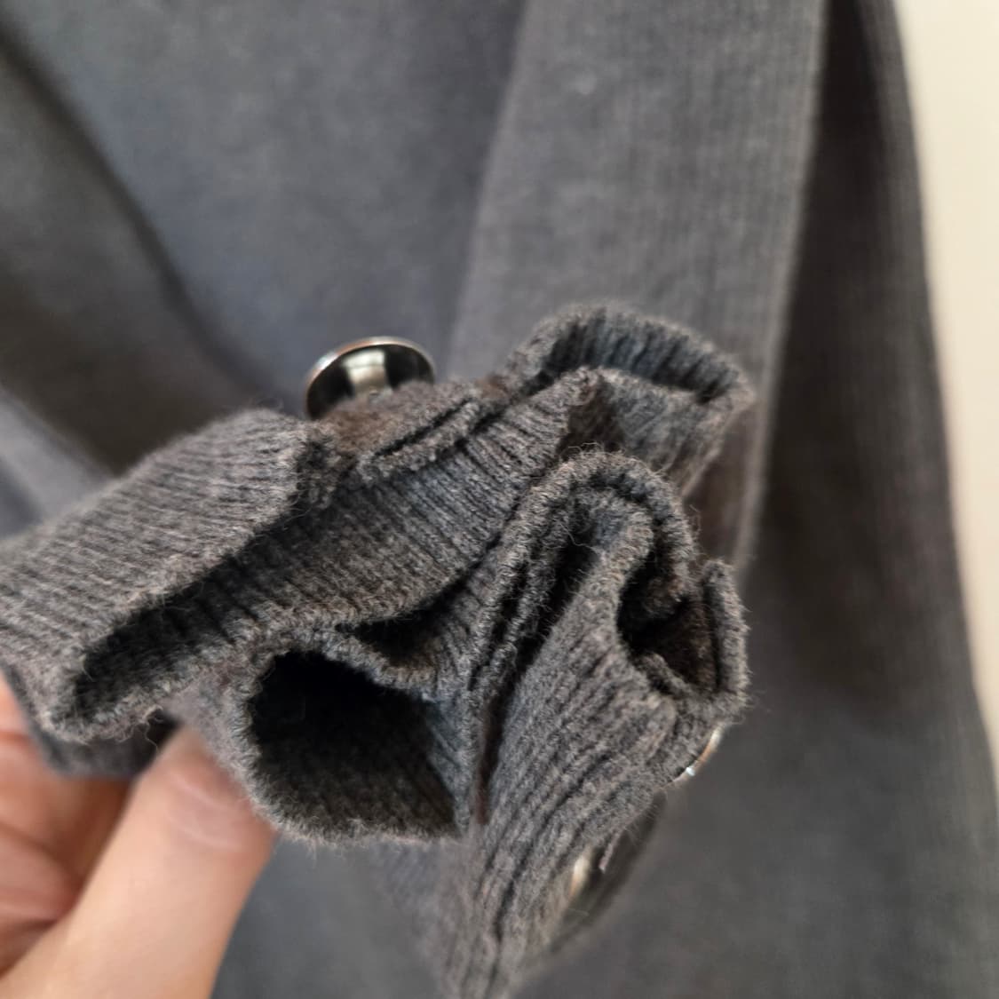 Lauren 로렌 랄프로렌 골지 니트 롱 원피스 가디건 셋업 상품이미지5