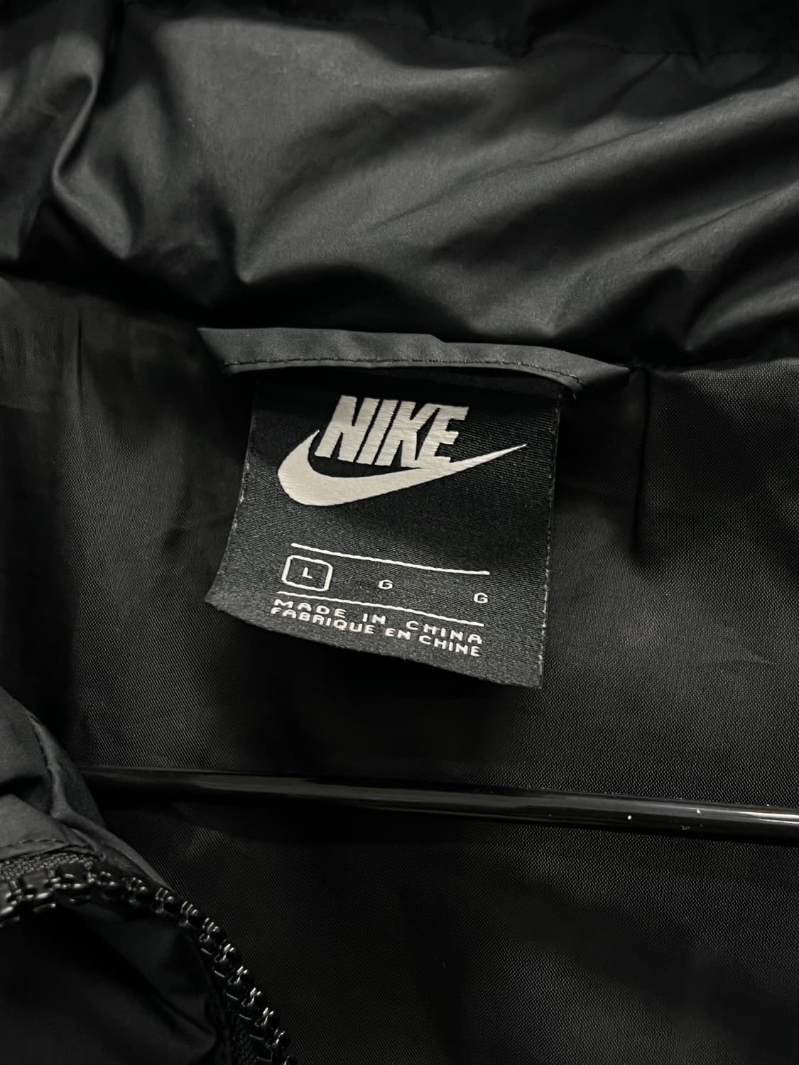 (L) 나이키 우먼스 스포츠웨어 SYN 필 스테이트먼트 패딩 재킷 블랙 상품이미지6